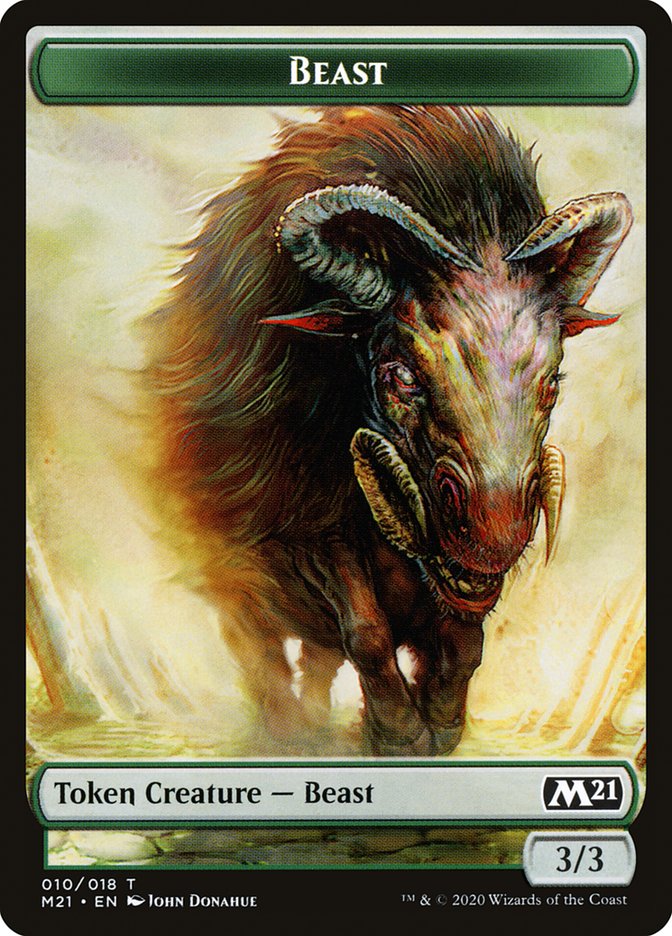 3/3 Beast Token