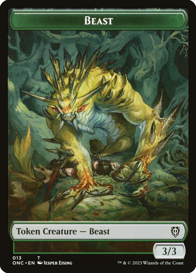 3/3 Beast Token