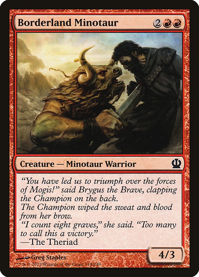 Borderland Minotaur