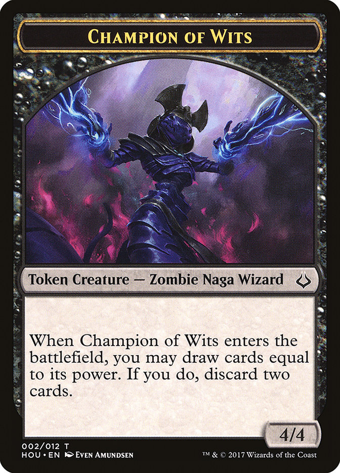 4/4 Champion of Wits Token