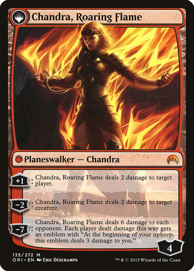 Chandra, Fire of Kaladesh // Chandra, Roaring Flame