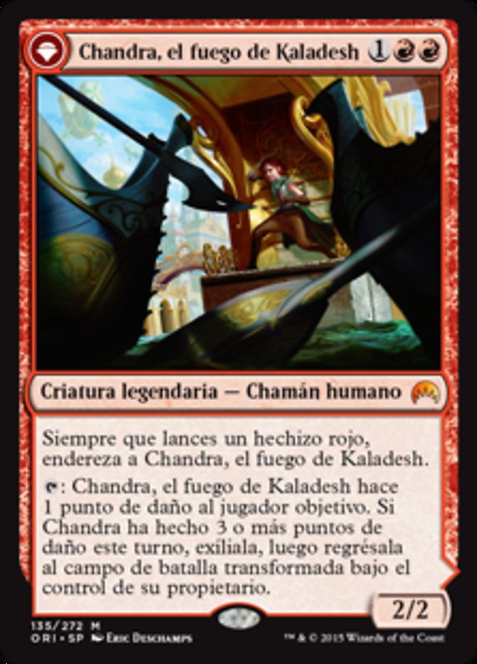 Chandra, Fire of Kaladesh // Chandra, Roaring Flame