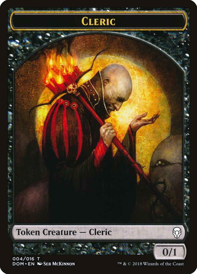 0/1 Cleric Token