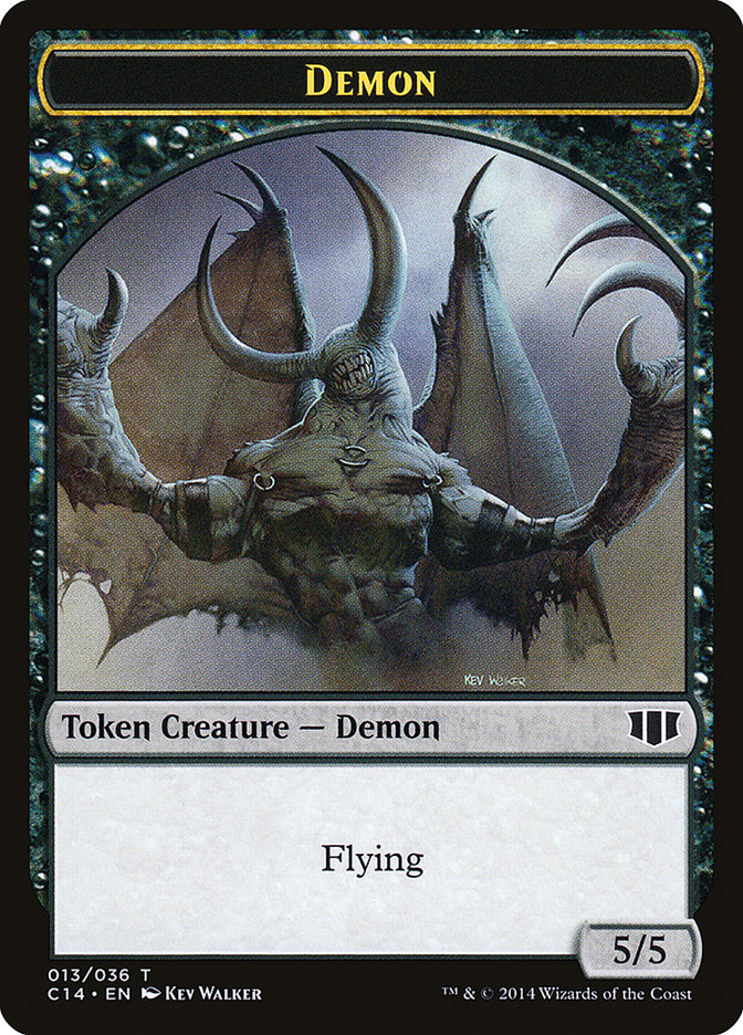 5/5 Demon Token