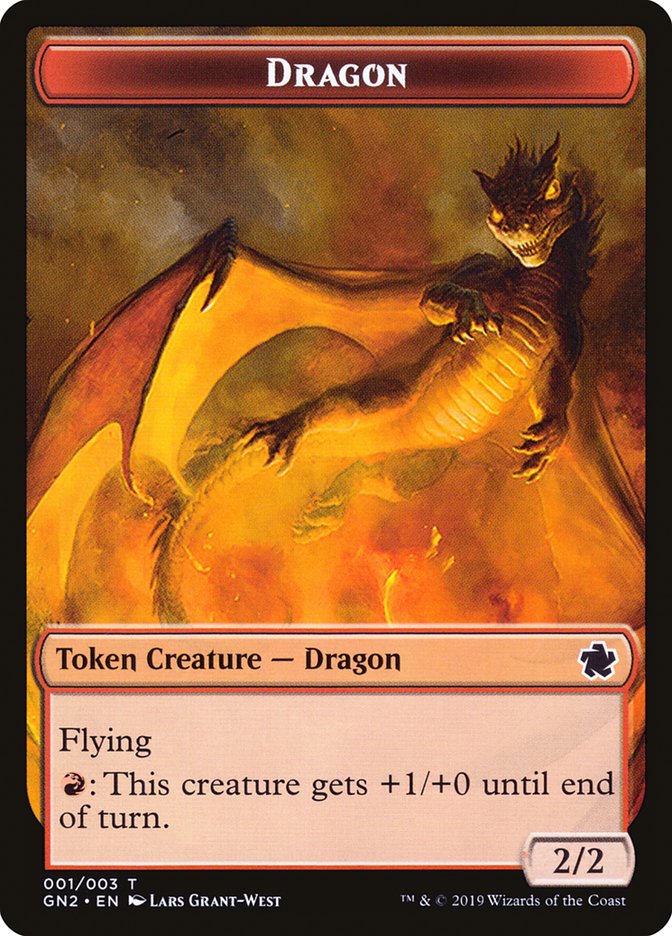 2/2 Dragon Token