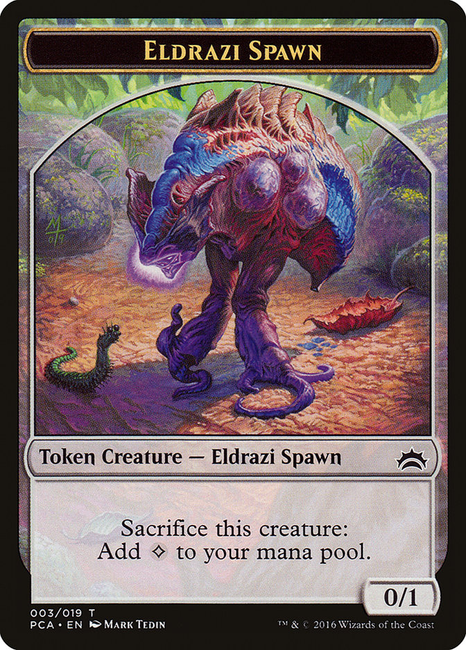 0/1 Eldrazi Spawn Token