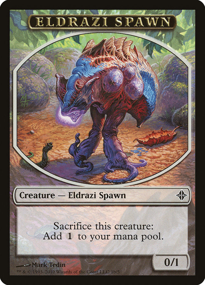 0/1 Eldrazi Spawn Token