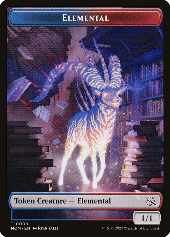 1/1 Elemental Token