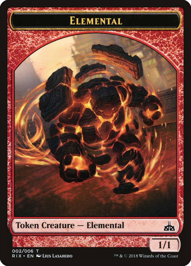 1/1 Elemental Token