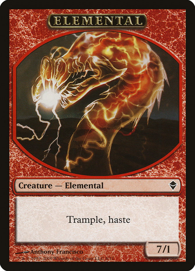 7/1 Elemental Token