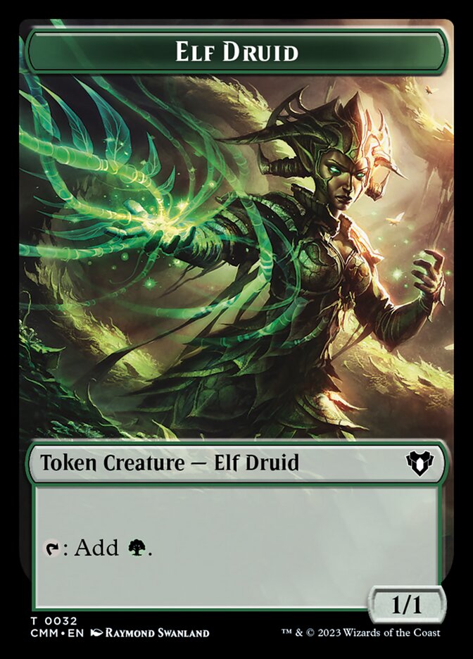 1/1 Elf Druid Token