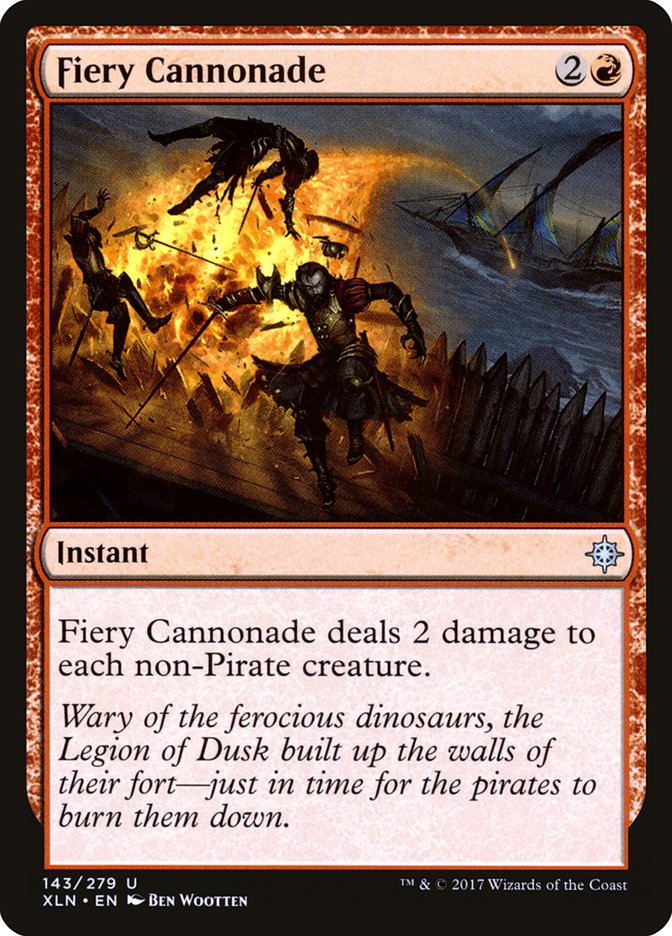 Fiery Cannonade