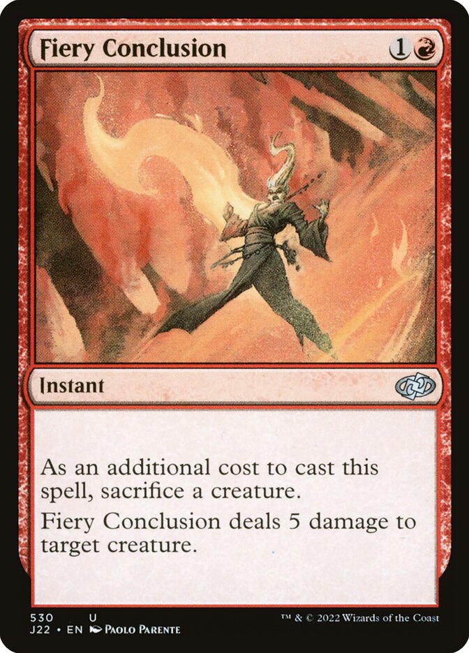 Fiery Conclusion