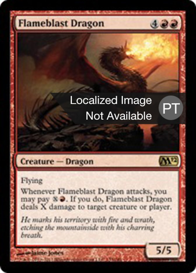 Flameblast Dragon