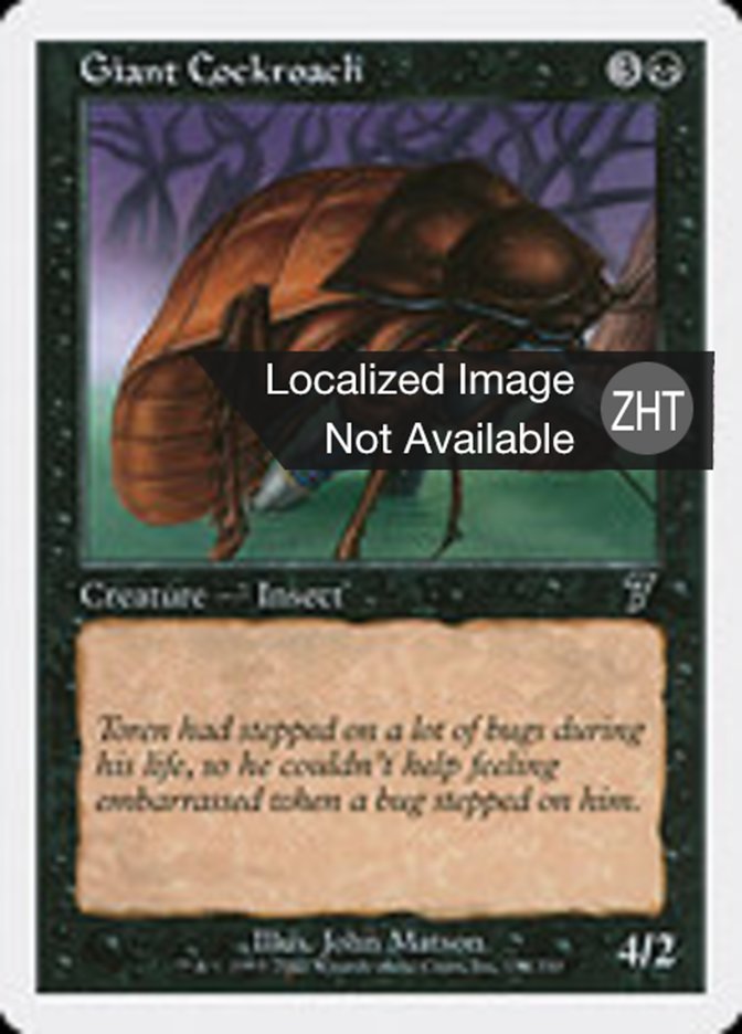 Giant Cockroach