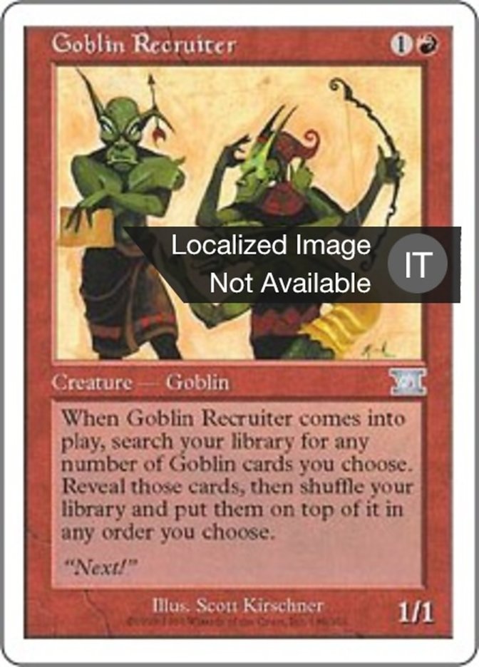 Goblin Recruiter