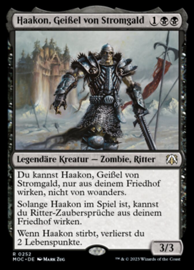 Haakon, Stromgald Scourge