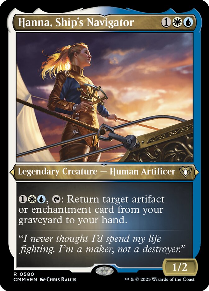 Hanna, Ship's Navigator