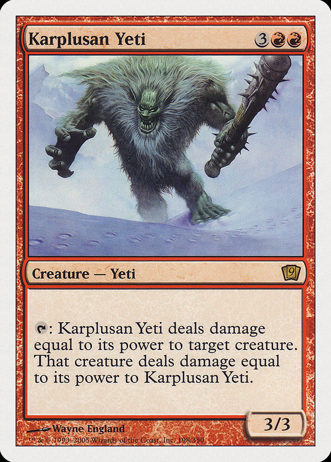 Karplusan Yeti