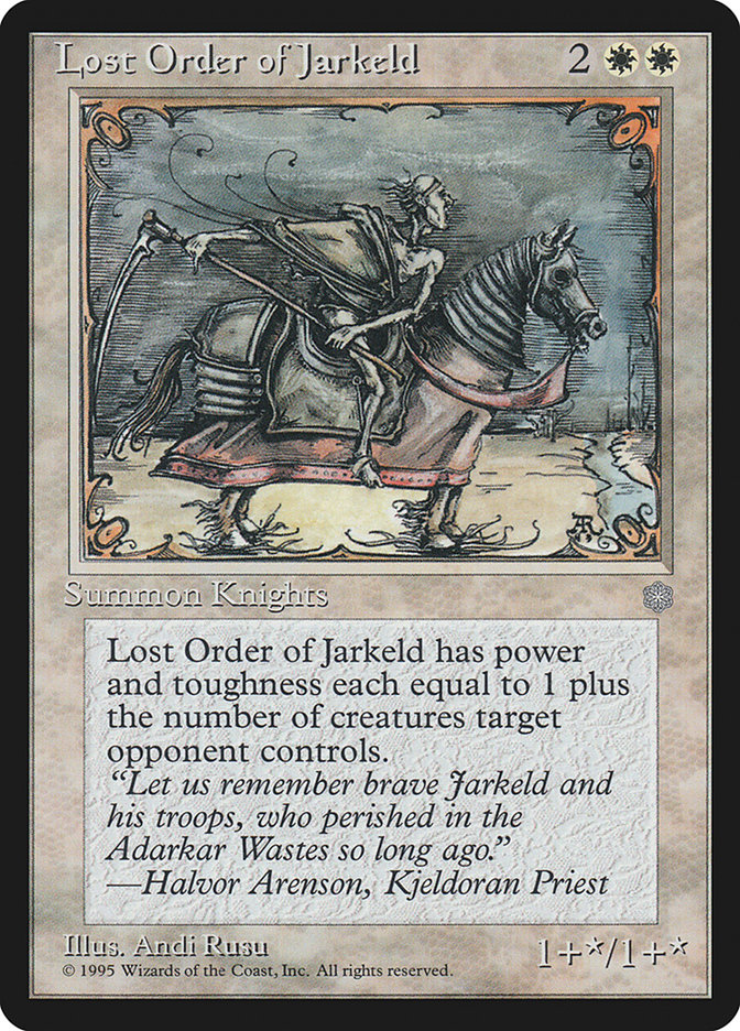 Lost Order of Jarkeld