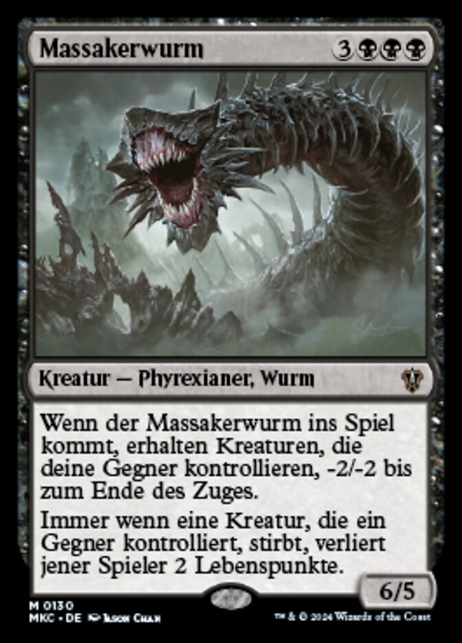 Massacre Wurm