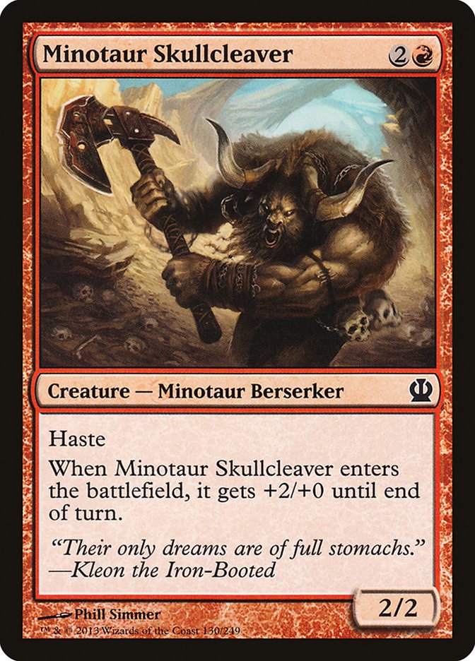 Minotaur Skullcleaver