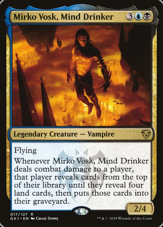 Mirko Vosk, Mind Drinker