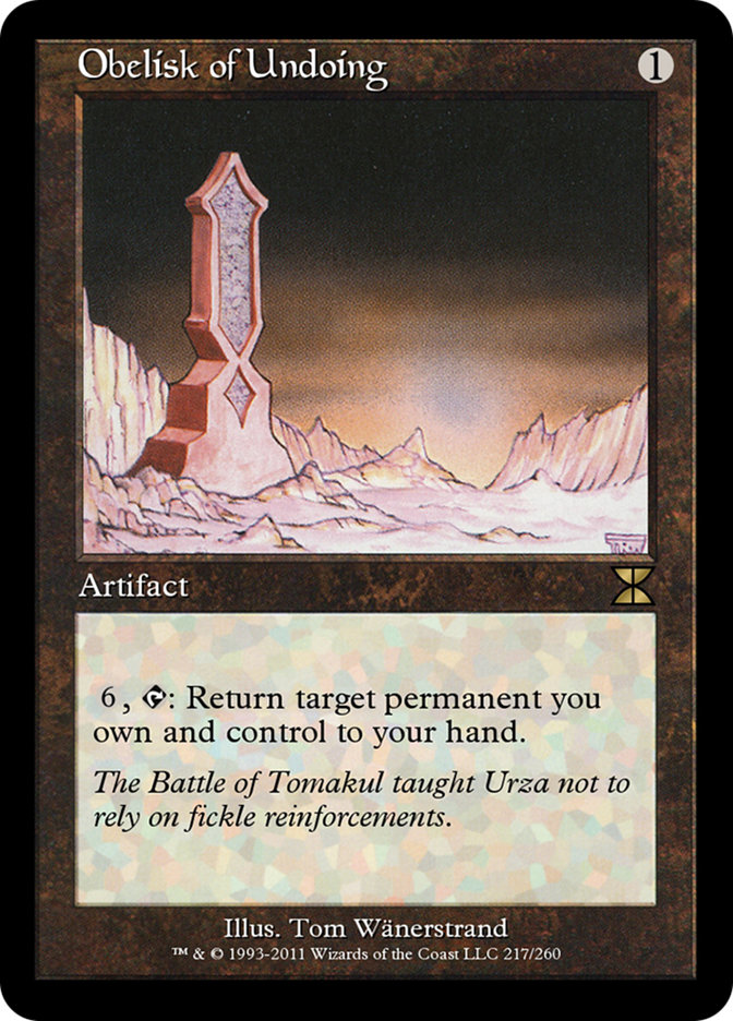 Obelisk of Undoing