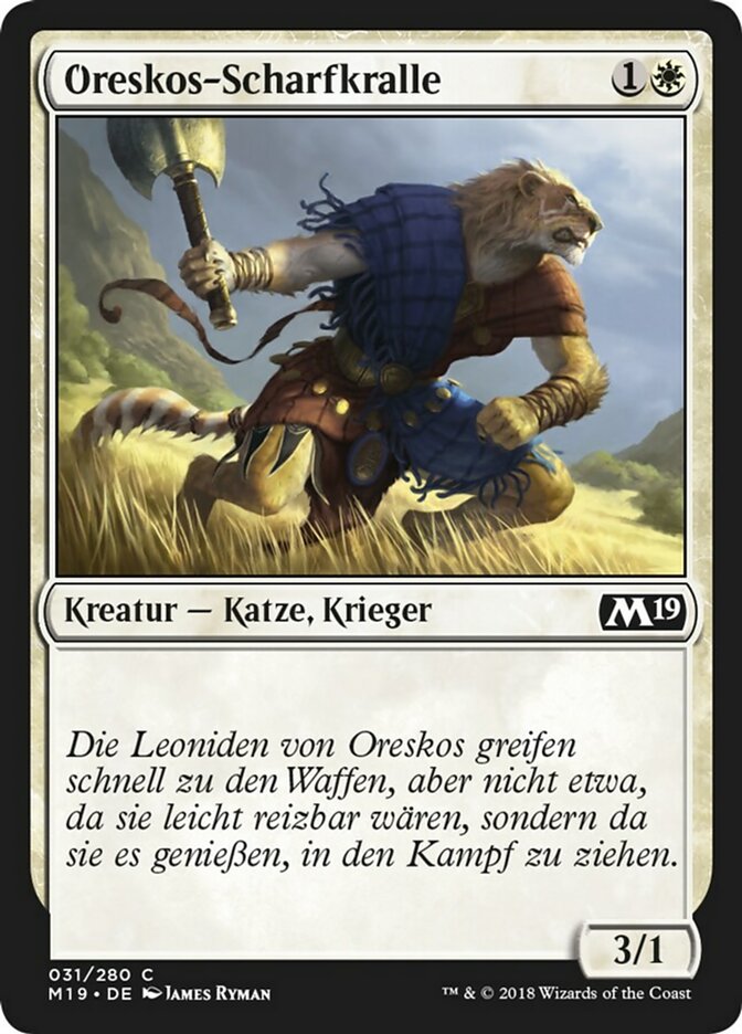 Oreskos Swiftclaw