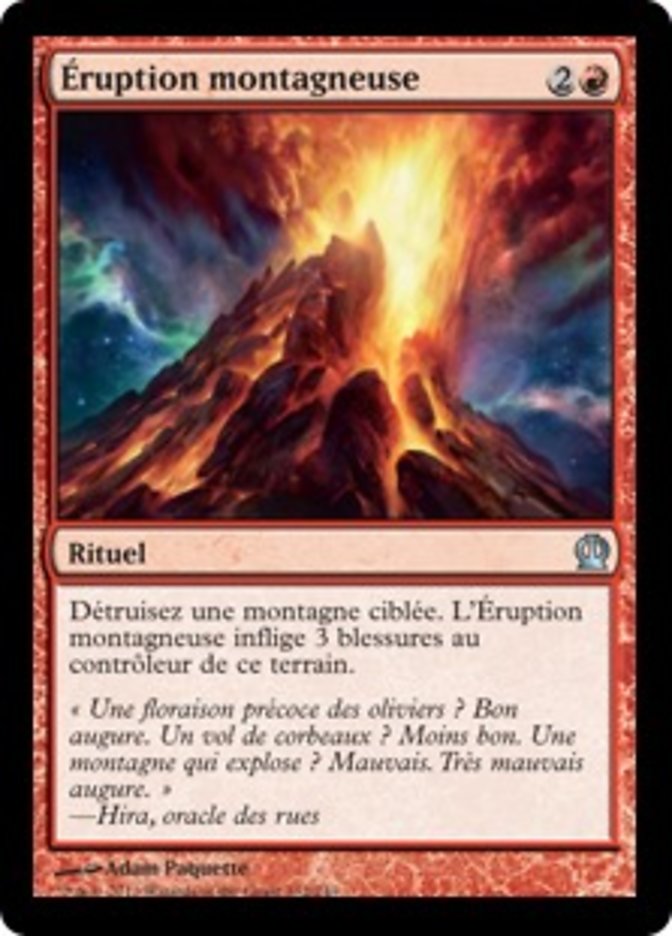 Peak Eruption