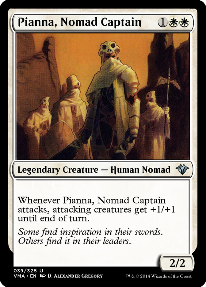 Pianna, Nomad Captain