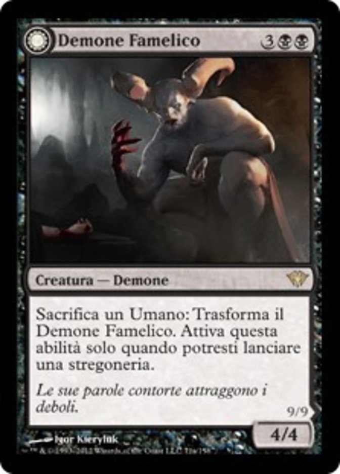 Ravenous Demon // Archdemon of Greed