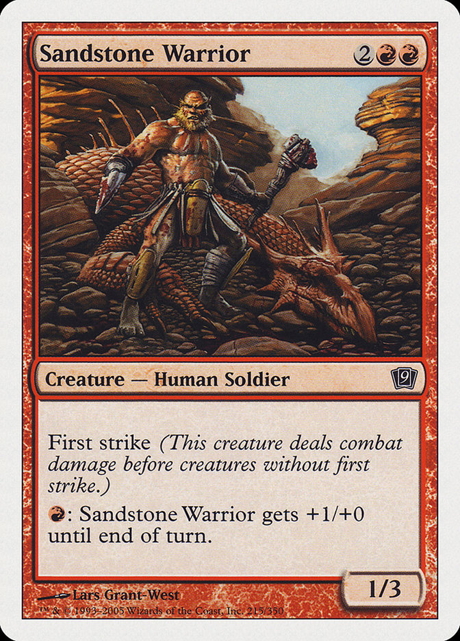 Sandstone Warrior