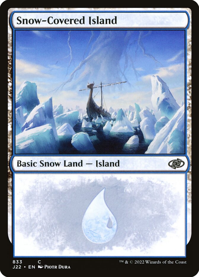 Snow-Covered Island