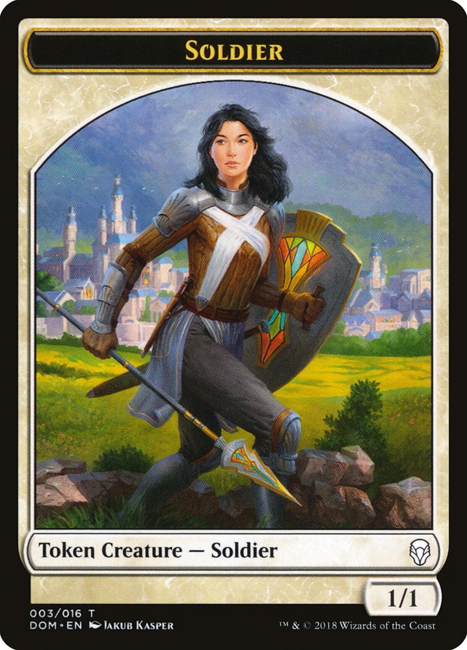 1/1 Soldier Token