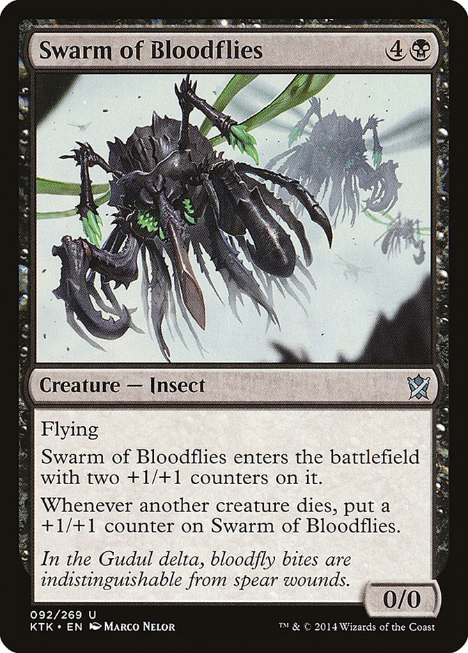 Swarm of Bloodflies