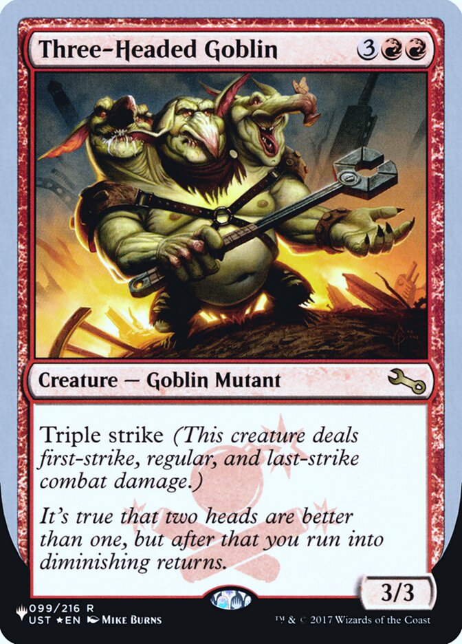 Three-Headed Goblin