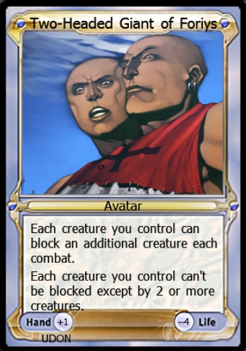 Two-Headed Giant of Foriys Avatar