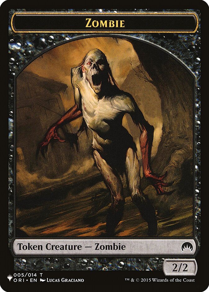 2/2 Zombie Token