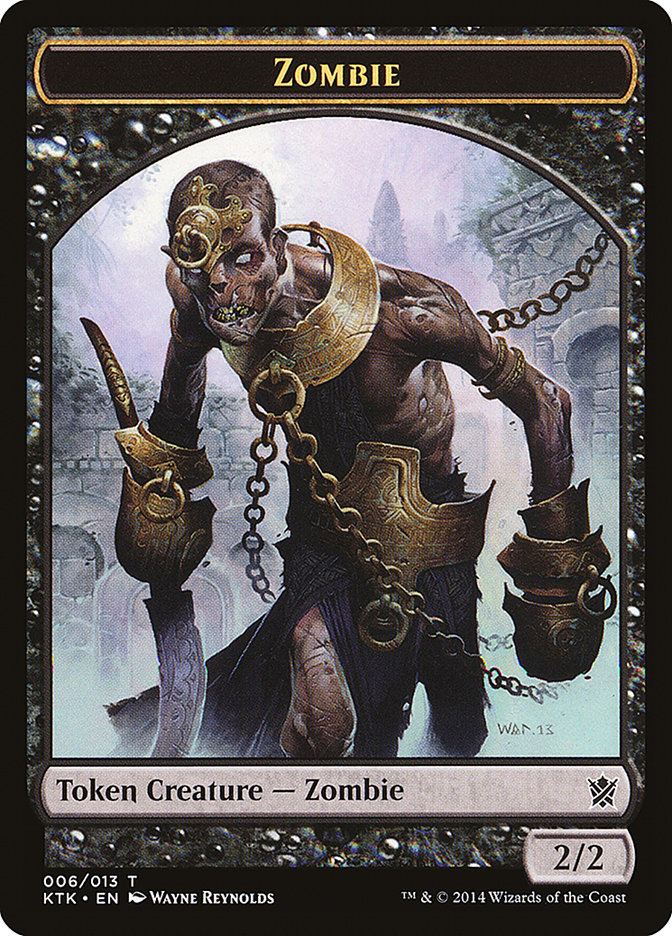 2/2 Zombie Token