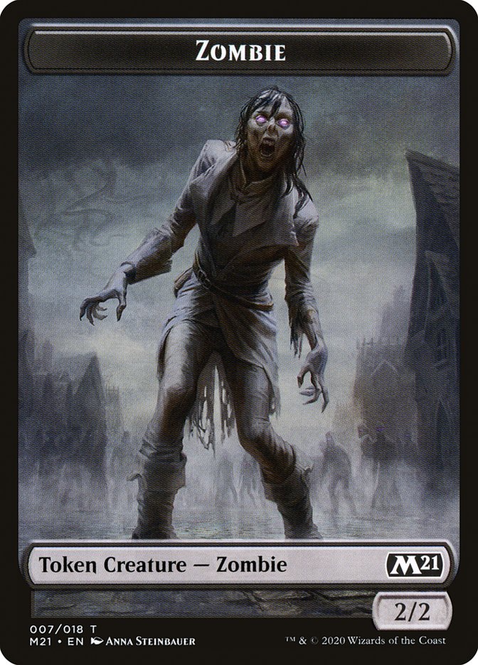 2/2 Zombie Token