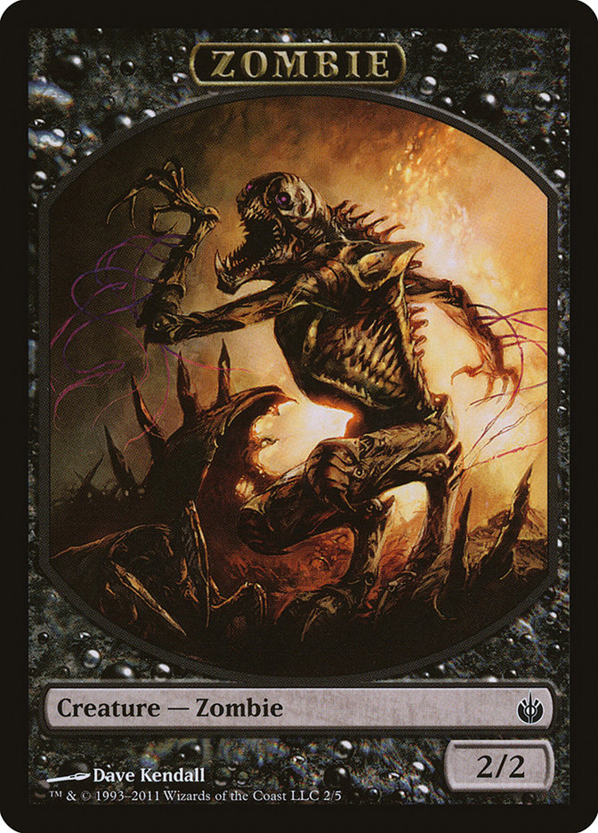 2/2 Zombie Token