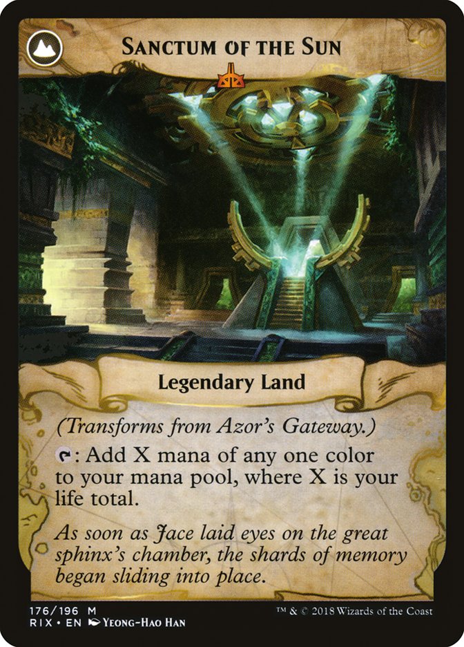 Azor's Gateway // Sanctum of the Sun