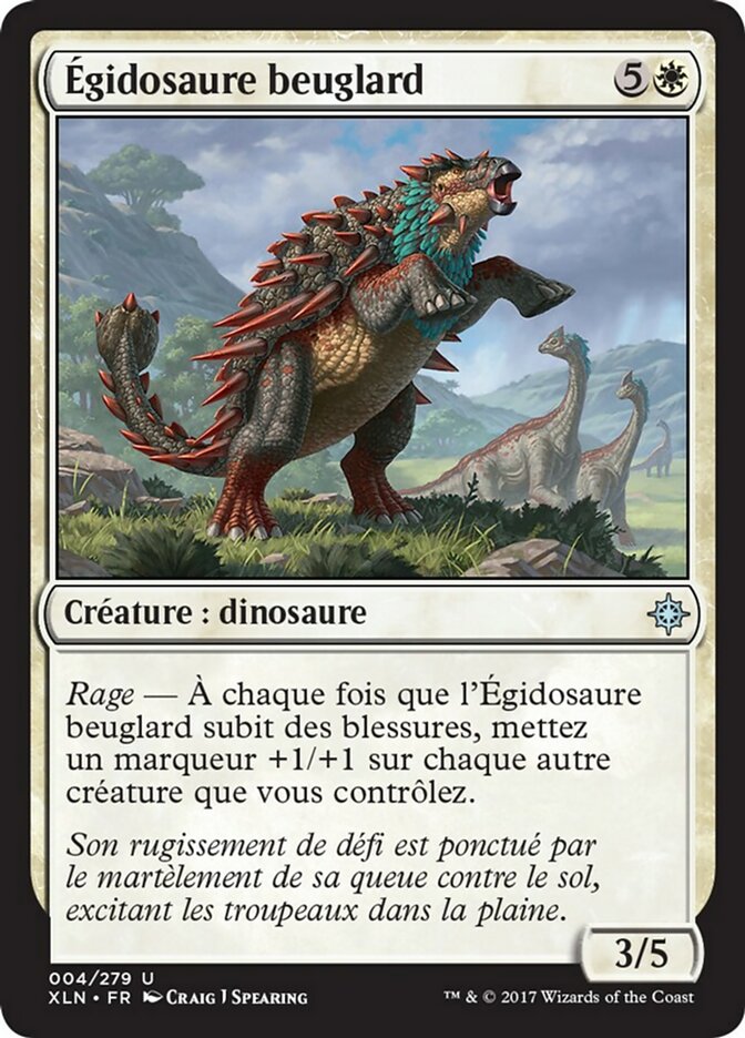 Bellowing Aegisaur