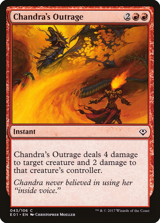 Chandra's Outrage