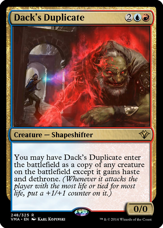 Dack's Duplicate