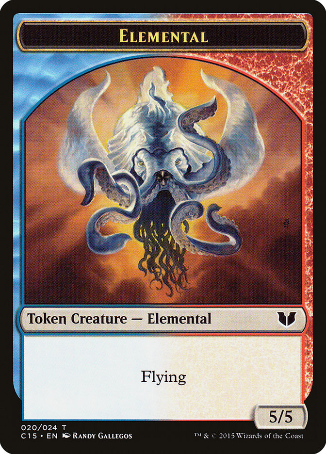 5/5 Elemental Token