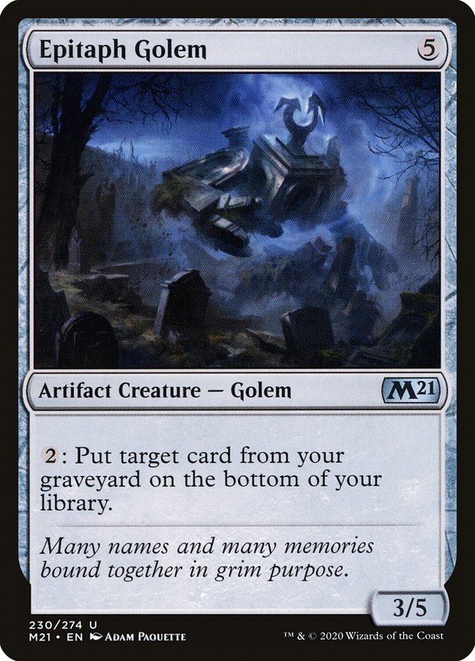 Epitaph Golem