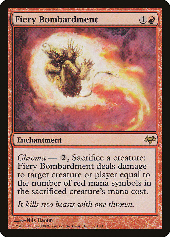 Fiery Bombardment