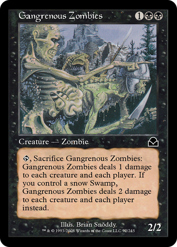 Gangrenous Zombies